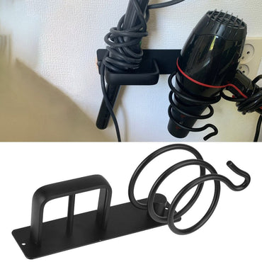 Bathroom Shelf Storage Accessories Hair Straightener and Dryer Holder