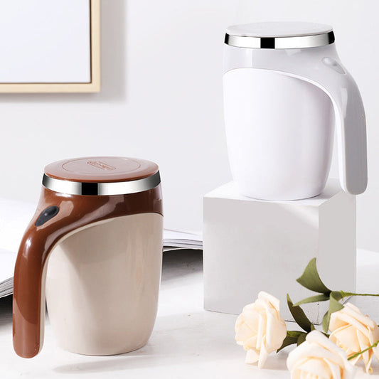 ELECTRIC MIXING MUG WITH MAGNETIC STIRRING