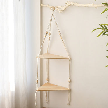 Wall Hanging Shelves Wood Stand Home Decor