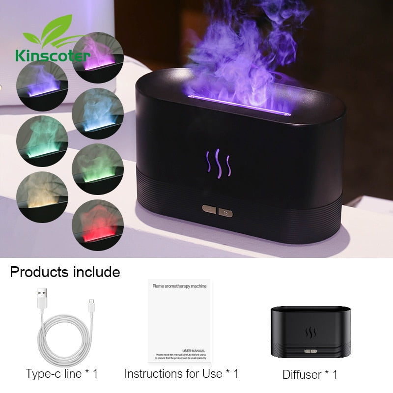 Luxury Flame Diffuser & Humidifier