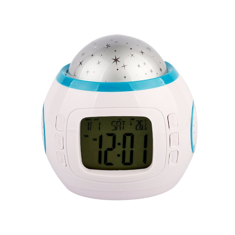 Sleepy Sky Clock