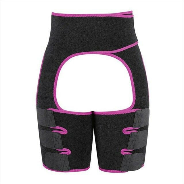 Newly 2-in-1 Butt Lifter Thigh Trimmer Training Ultra Light Support Shapewear High Waist DOD886
