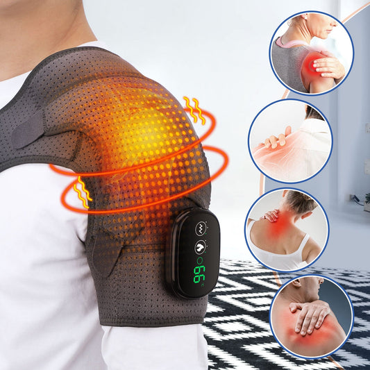 3 Speed Vibration Electric Massage Shoulder Pad