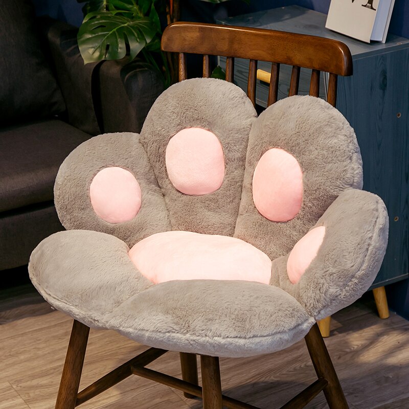 Paw Paw Plush Chair Cushion