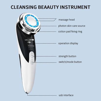 Face Massager Skin Rejuvenation Radio Mesotherapy