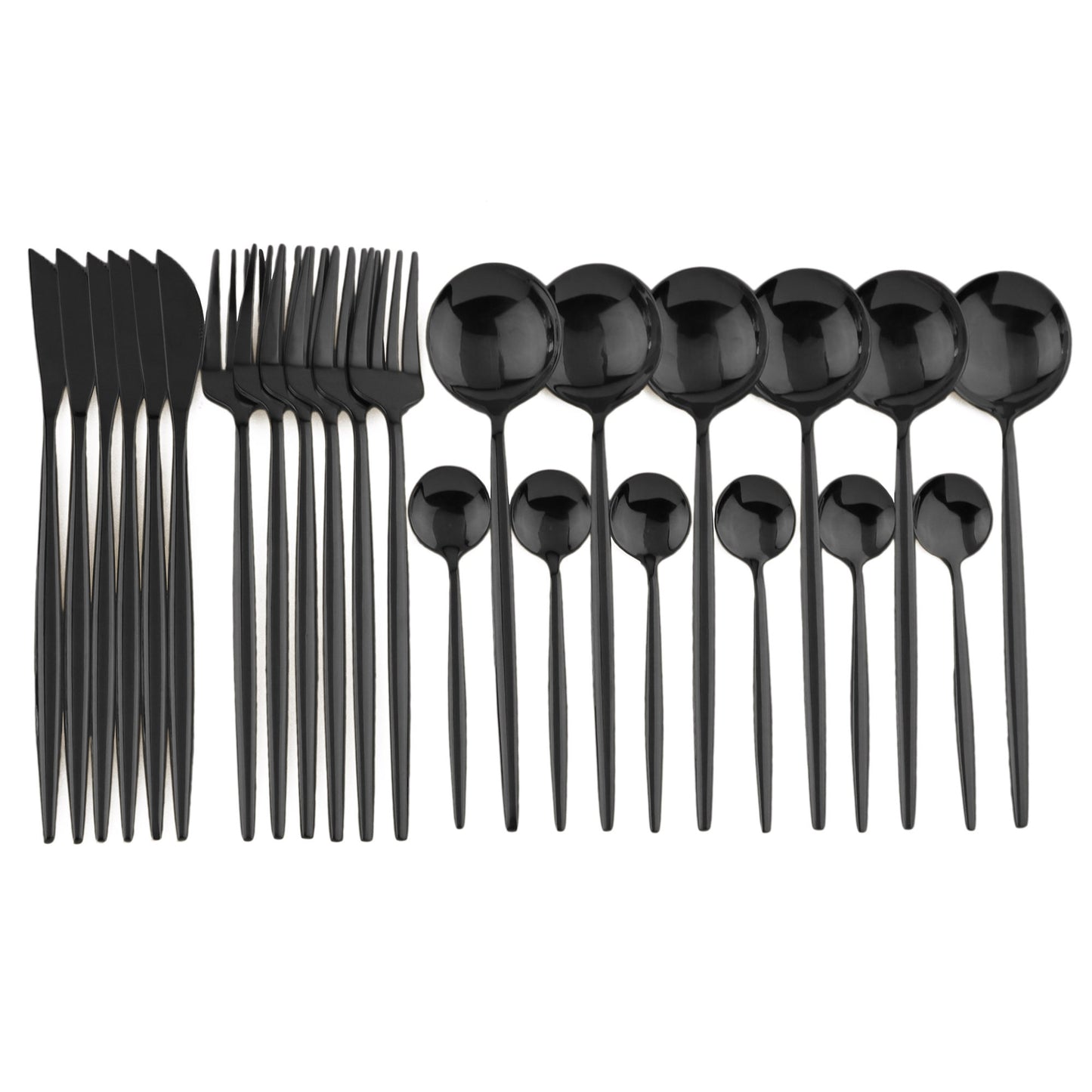 24pcs Luxury Western Dinnerware Set