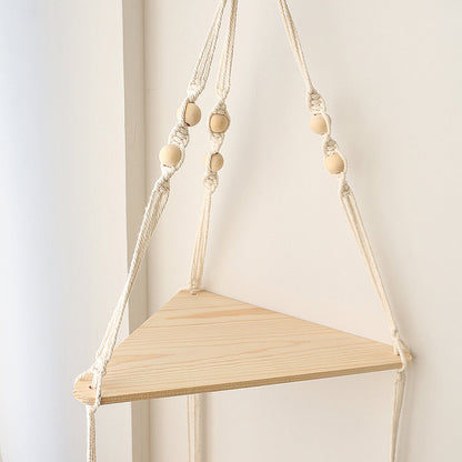 Wall Hanging Shelves Wood Stand Home Decor