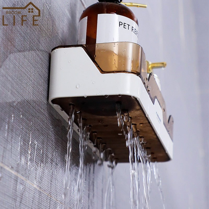 Bathroom Shelf Storage Organizer Wall Mount