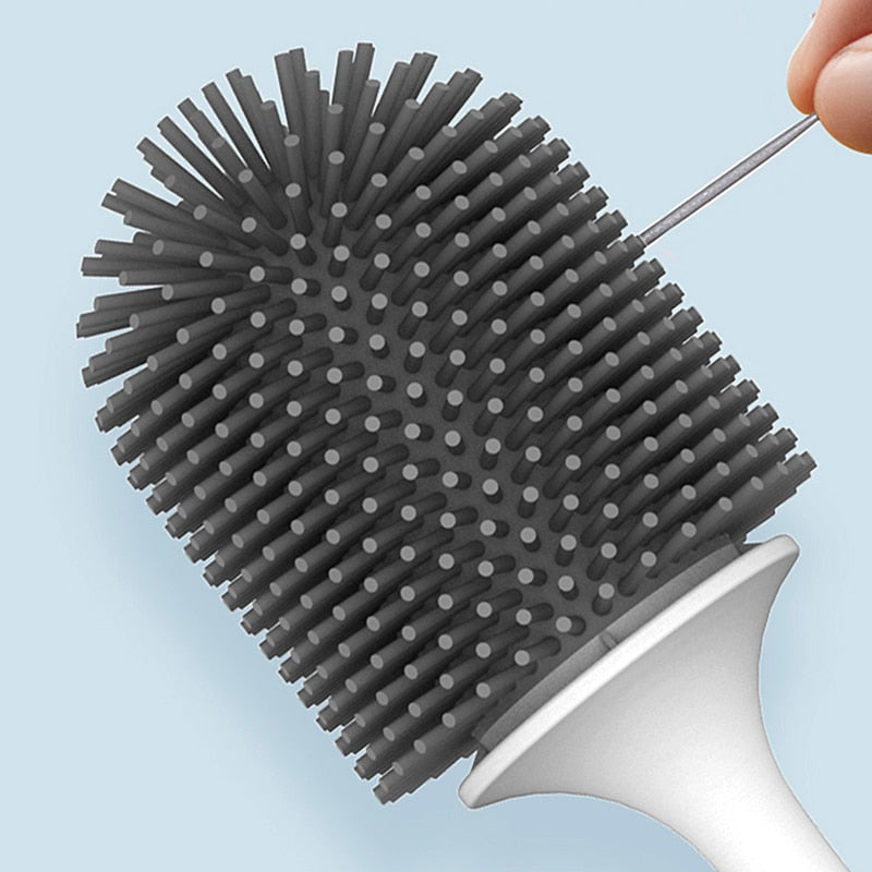 Xiaomi Wall-Mounted Silicone Toilet Brush Set