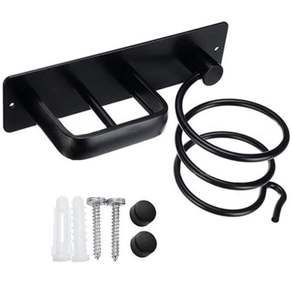 Bathroom Shelf Storage Accessories Hair Straightener and Dryer Holder
