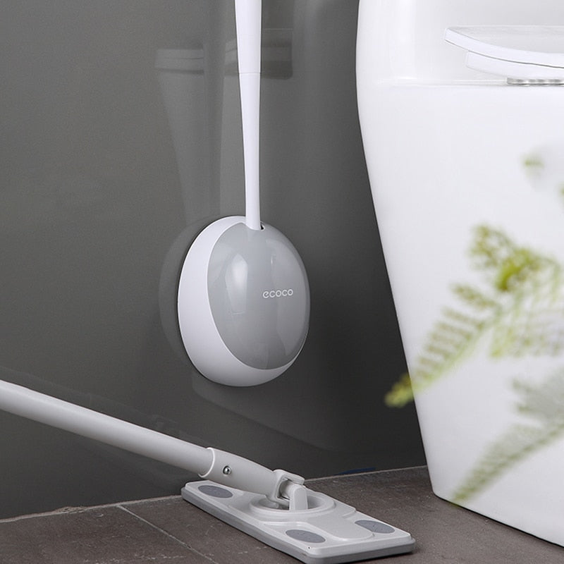 Xiaomi Wall-Mounted Silicone Toilet Brush Set