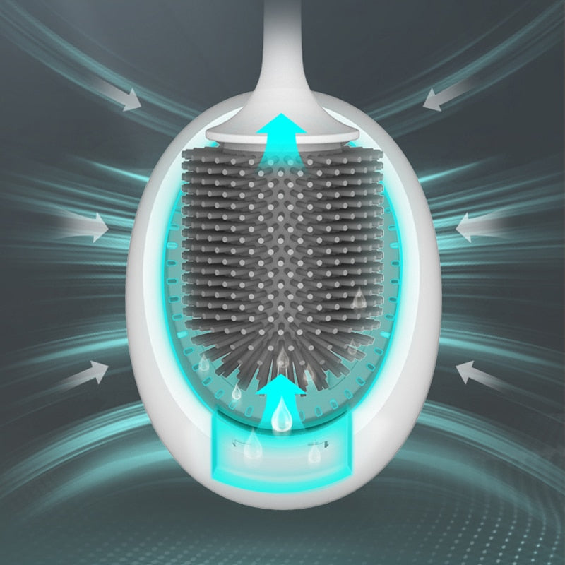 Xiaomi Wall-Mounted Silicone Toilet Brush Set