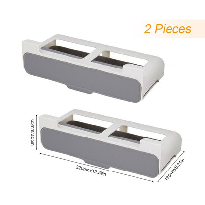 Under-shelf Spice Organizer Spice Bottle Storage Rack Kitchen