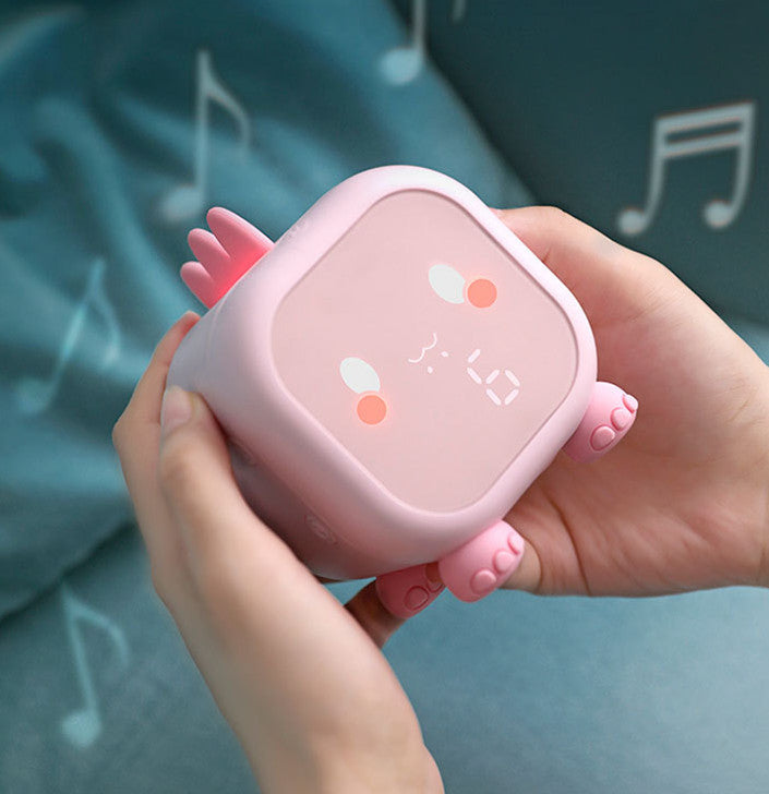 Cute Dinosaur Digital Alarm Clock For Kids Bedside Clock Children Sleep Trainer Wake Up Night Light
