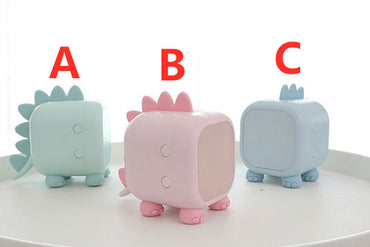 Cute Dinosaur Digital Alarm Clock For Kids Bedside Clock Children Sleep Trainer Wake Up Night Light