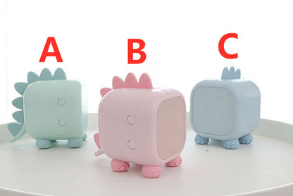 Cute Dinosaur Digital Alarm Clock For Kids Bedside Clock Children Sleep Trainer Wake Up Night Light