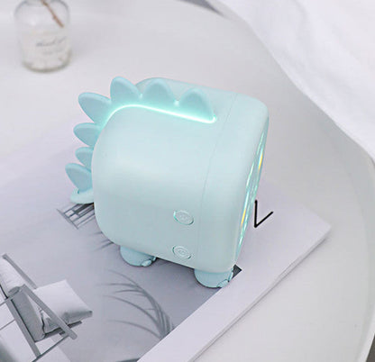 Cute Dinosaur Digital Alarm Clock For Kids Bedside Clock Children Sleep Trainer Wake Up Night Light