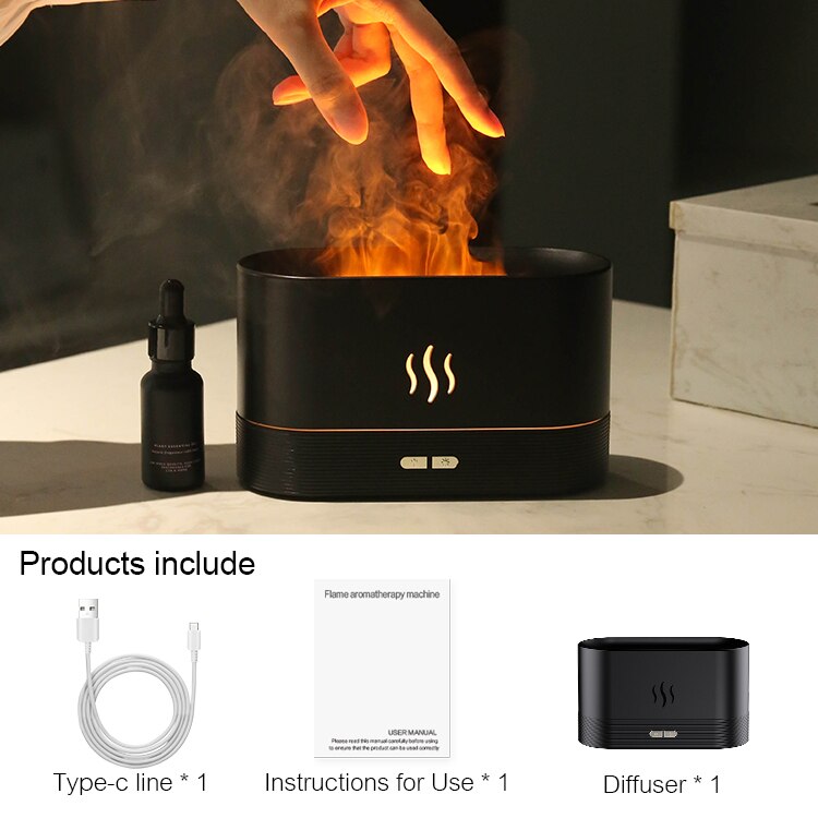 Luxury Flame Diffuser & Humidifier