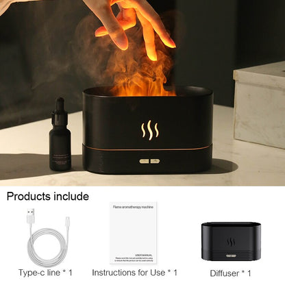 Luxury Flame Diffuser & Humidifier