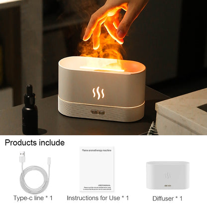 Luxury Flame Diffuser & Humidifier