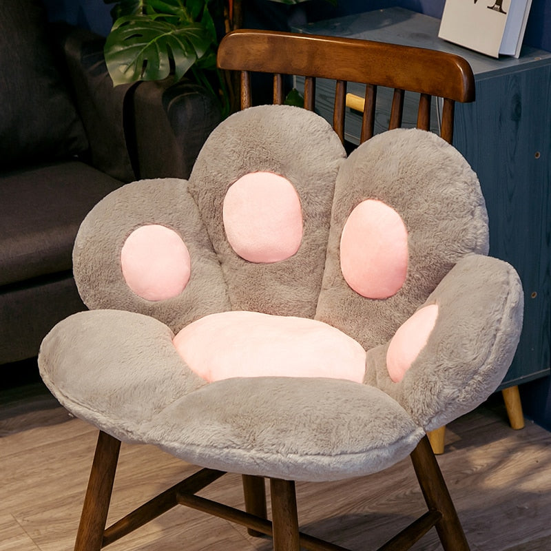 Paw Paw Plush Chair Cushion