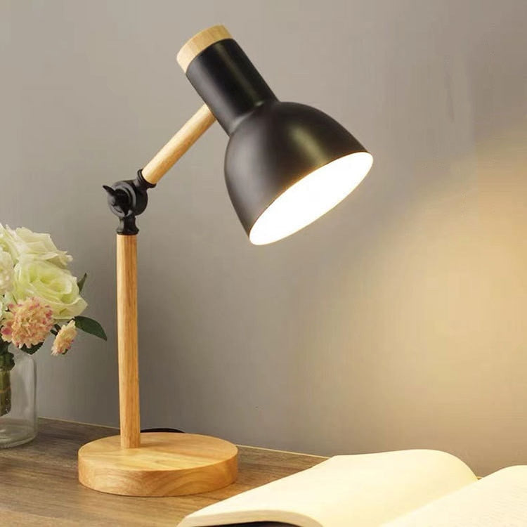 Wooden Desk Lamp
