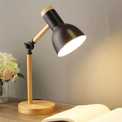 Wooden Desk Lamp