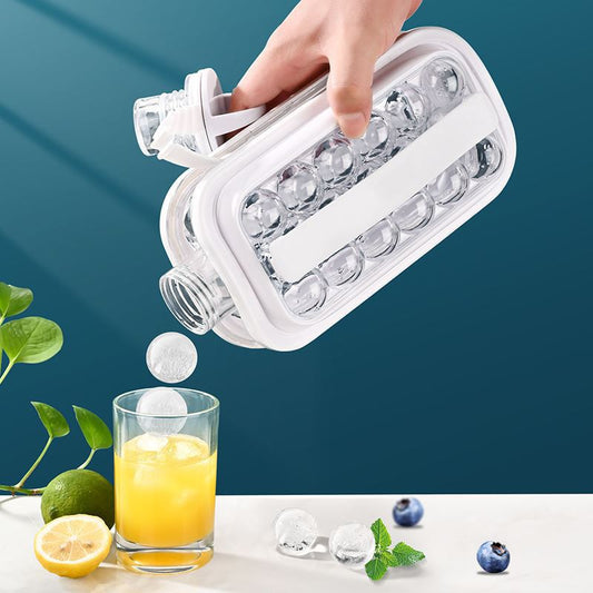 Multifunctional Portable Ice Ball Maker Bottle