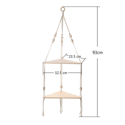 Wall Hanging Shelves Wood Stand Home Decor