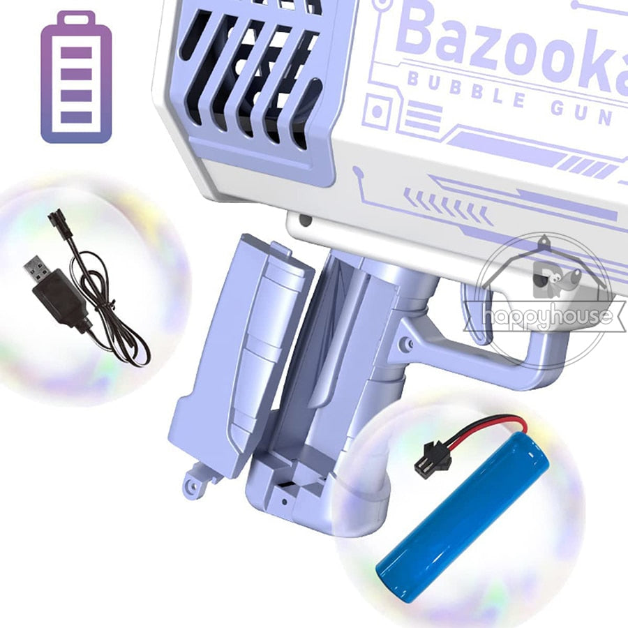 Electric Bubble Gun