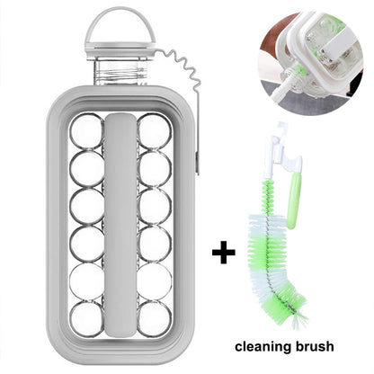 Multifunctional Portable Ice Ball Maker Bottle