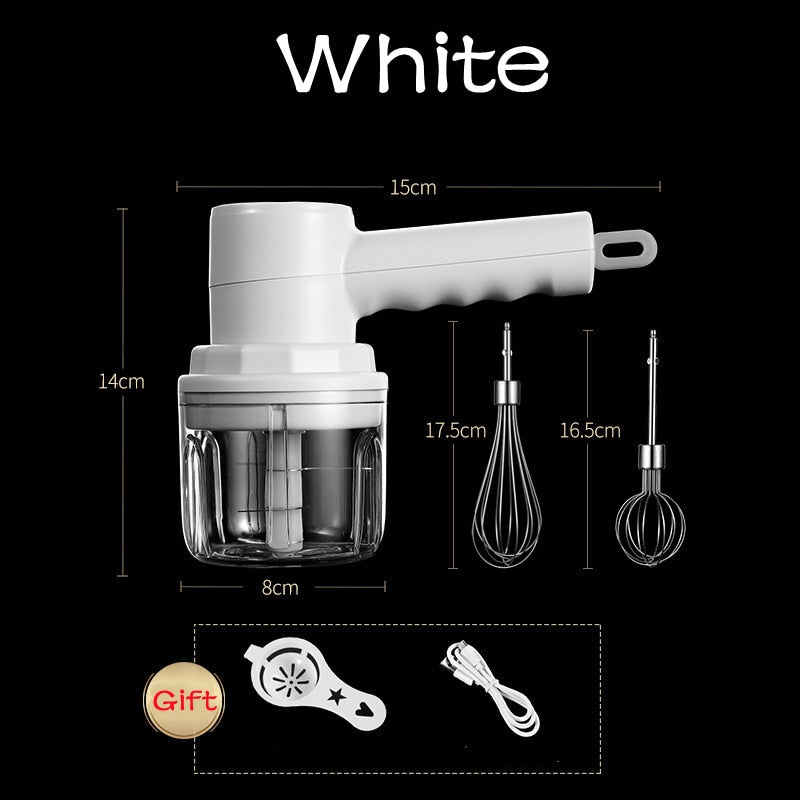 4In1 Handheld Electric Vegetable Cutter