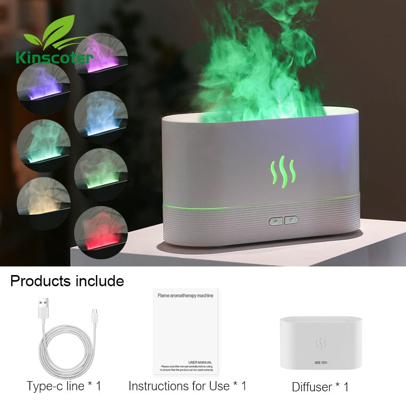 Luxury Flame Diffuser & Humidifier