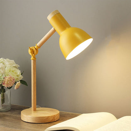 Wooden Desk Lamp