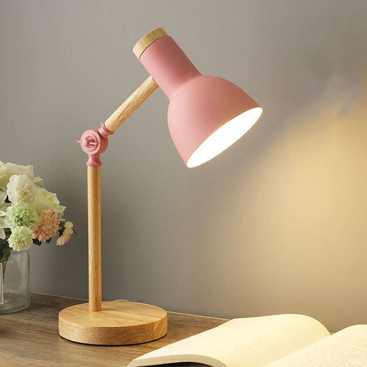 Wooden Desk Lamp