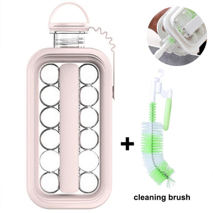 Multifunctional Portable Ice Ball Maker Bottle