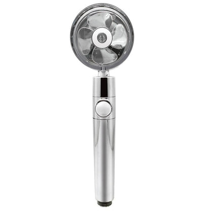Turbo Propeller Rainfall Handheld Shower Head Water Saving for Bathroom Accessaries Showerhead Body Jet Shower