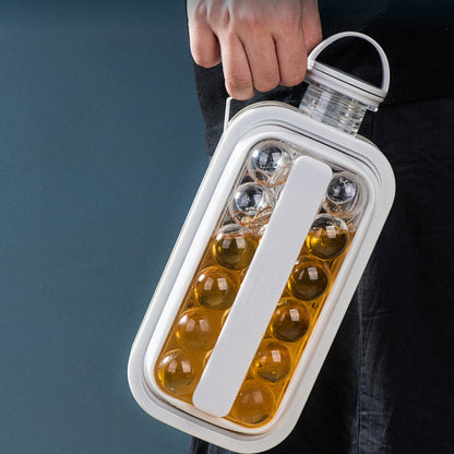 Multifunctional Portable Ice Ball Maker Bottle