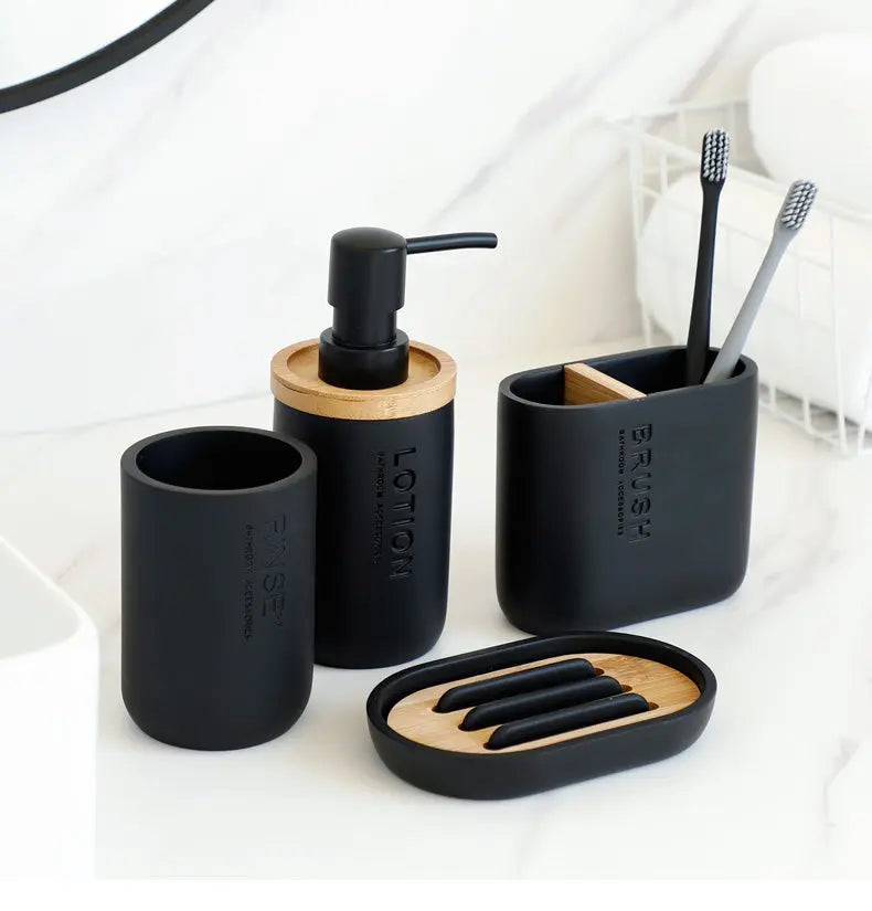 Bathroom Accessories Set Resin