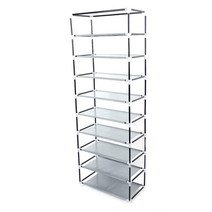 Shoe Rack 10 Layer Shoe Storage Cabinet Standing Shoe Organizer