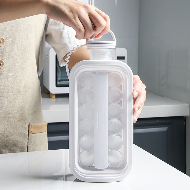 Multifunctional Portable Ice Ball Maker Bottle
