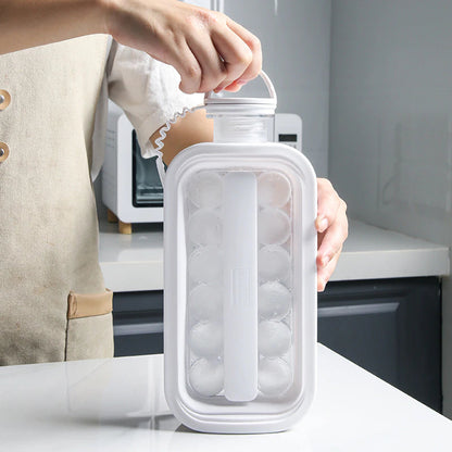 Multifunctional Portable Ice Ball Maker Bottle