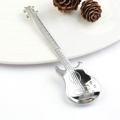 Guitar-Shaped Spoon Set