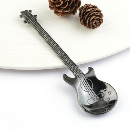 Guitar-Shaped Spoon Set