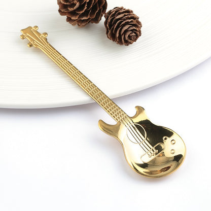 Guitar-Shaped Spoon Set