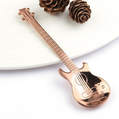 Guitar-Shaped Spoon Set