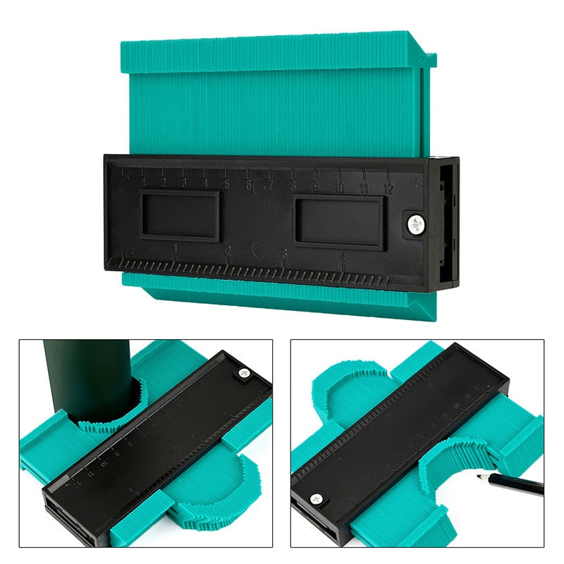 Contour gauge tile template tool 5 inch
