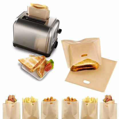 Reusable non-stick toaster bags set of 2
