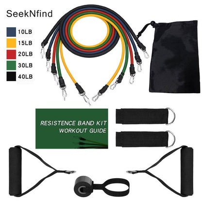 Resistance Bands Set — 14 Piece