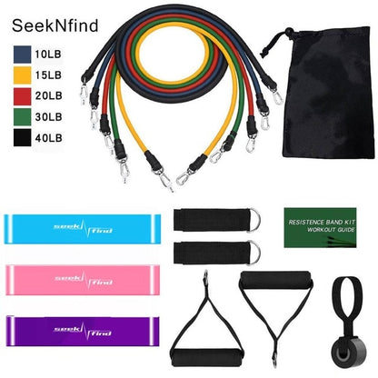 Resistance Bands Set — 14 Piece